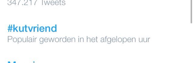 finelineisa's tweet photo. @TijlMTBeckand Tilburg heeft het toch geflikt hoor, #kutvriend was trending genoeg om in het lijstje te komen π#dgis https://t.co/tFG2Ll1jMH