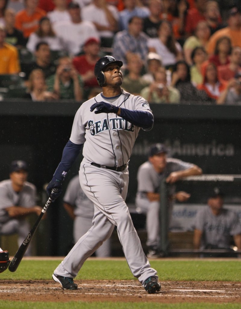 Happy birthday to the guy I looked up to as a child. The greatest baseball player of all time, Ken Griffey Jr. 