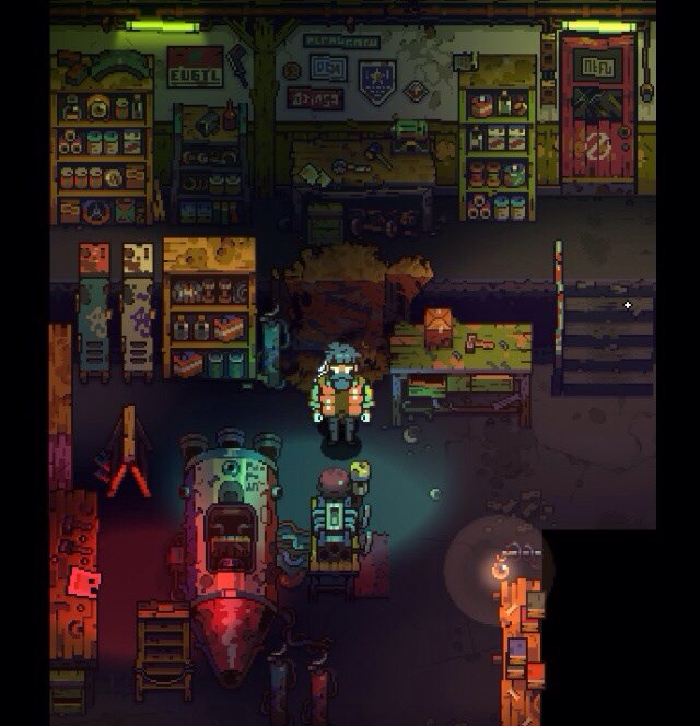 VGArtStyles's tweet photo. #Eastward by @pixpilgames 
Web:
  https://t.co/vVx89Y4IBP
#indiegame #pixelart #VGartstyles https://t.co/BwrseTonQ6