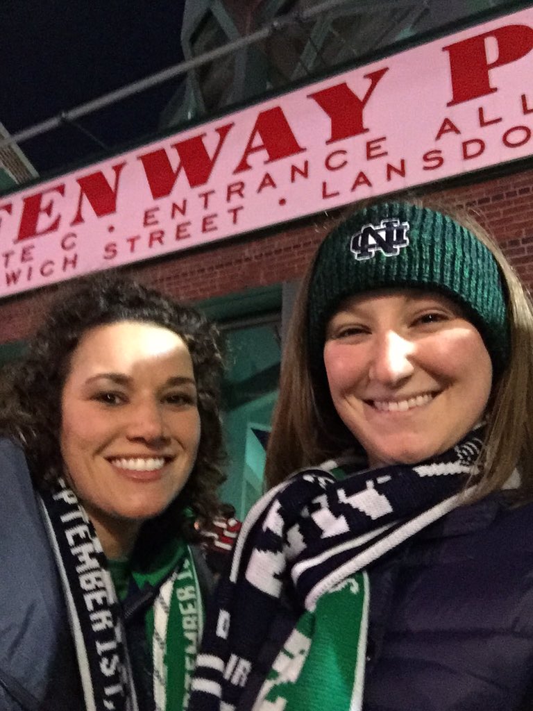 bsegneri's tweet photo. #ShamrockSeries #iwashere Go Irish!!! https://t.co/1FpbCqOzhj