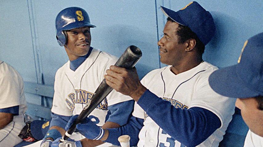 Ken Griffey Jr. Happy Birthday Good sir. The greatest player of our generation & the sweetest swing since Williams 