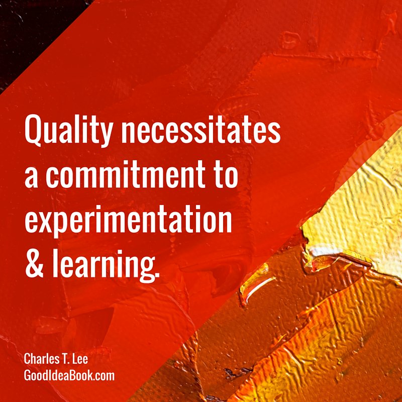 theideation's tweet photo. Take pride in your #work and your process. Quality necessitates a commitment to try, and try better. #GoodIdeaBook https://t.co/C4wcNNsIAT