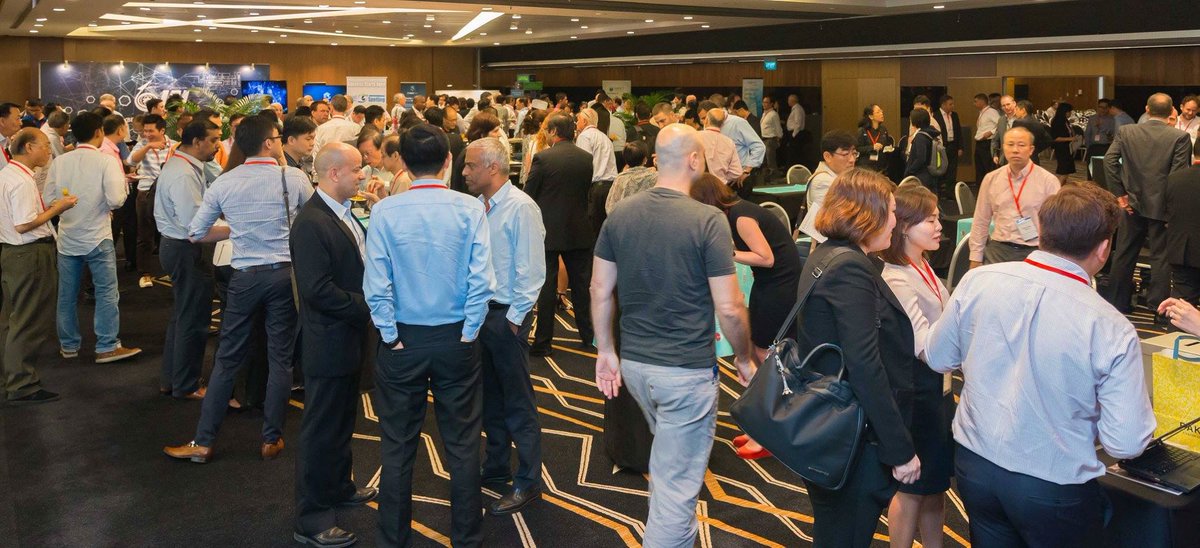 CyberCybertech's tweet image. #CybertechSingapore Some photos from the event