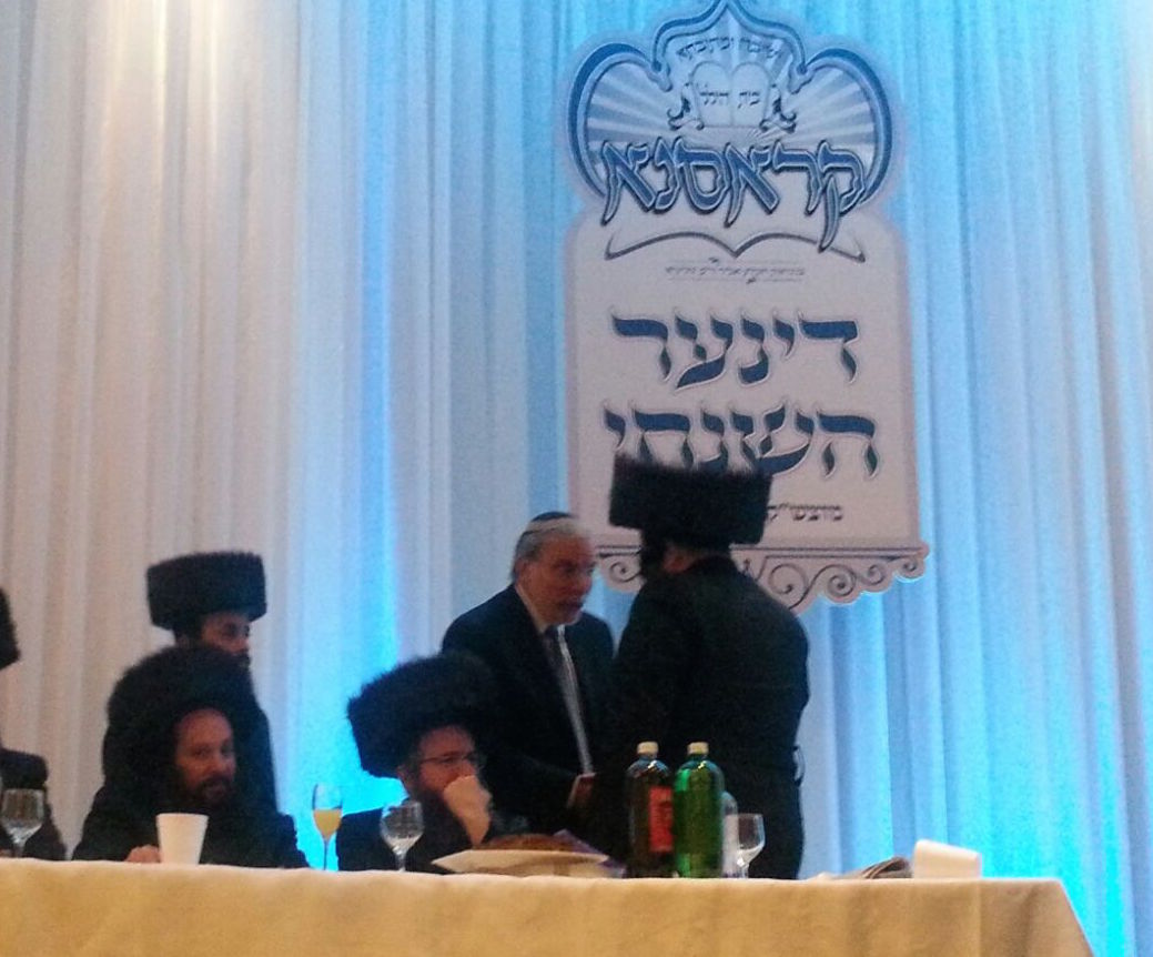 Honored by the warmness at tonight's Krasna dinner held at <a href="/AteresGolda/">Ateres Golda</a>.