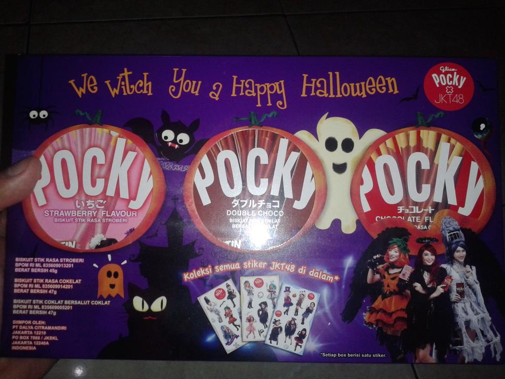 FajarProskater's tweet photo. #Glico #Pocky #JKT48 #HalloweenNight #3in1 https://t.co/KHhkxXQcKt