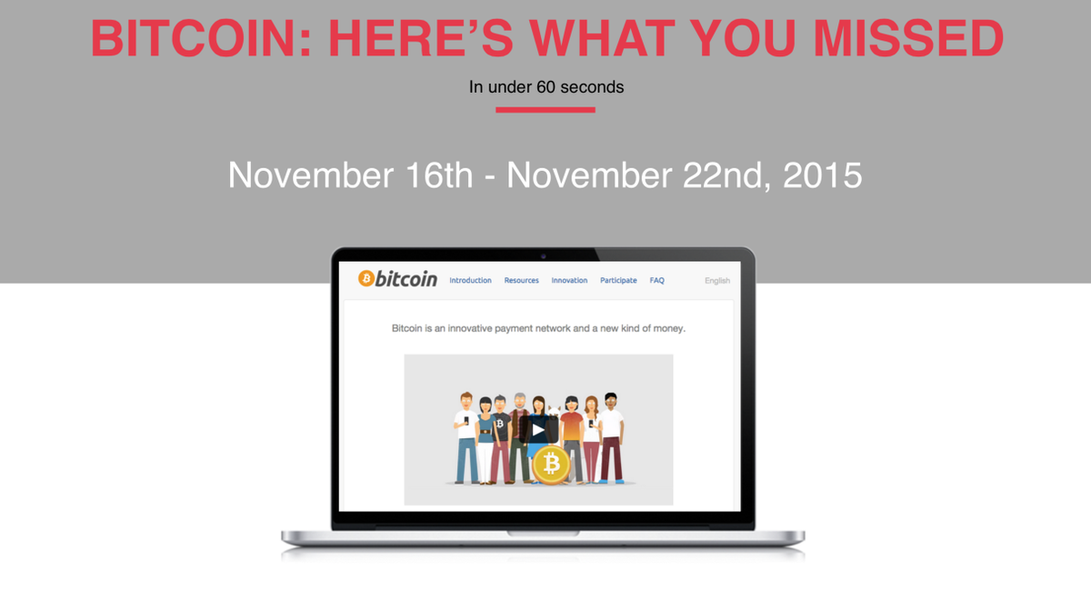 CoinFireBlog's tweet image. The latest &quot;60 second Bitcoin weekly news recap&quot; is now live! 
ow.ly/UVTdf