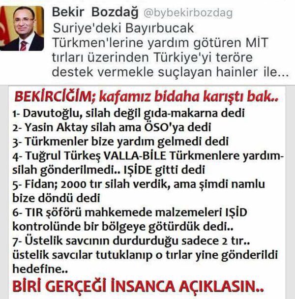DrSteveneu's tweet photo. Bekirciğim; Saray'ın adamı olman için slogan atabilirsin ama devlet adamı sloganla olunmuyor! https://t.co/ZgNDVuX2Zq