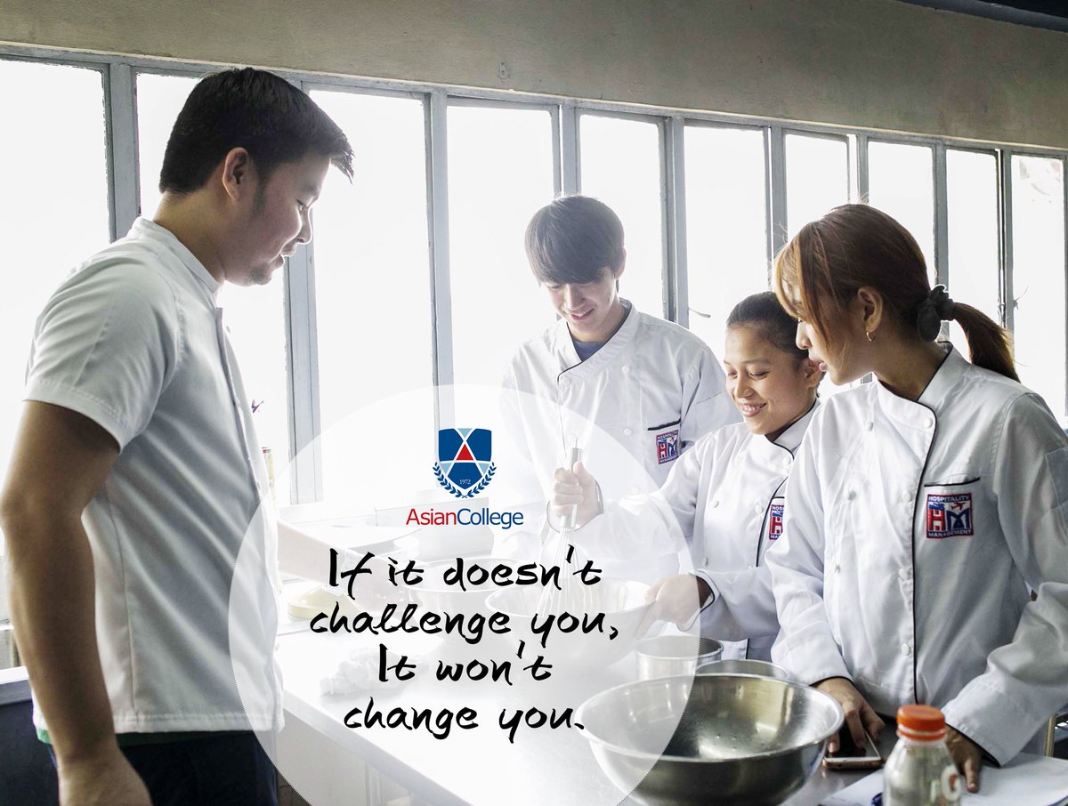 AsianCollegeQC's tweet photo. “If it doesn’t challenge you, it won’t change you”. Good morning everyone! #qotd #quote #education #lifequotes https://t.co/gpLqxrack0