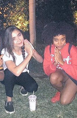 With this babe <a href="/RowwBlanchard/">Rowan Blanchard</a> ❤️❤️