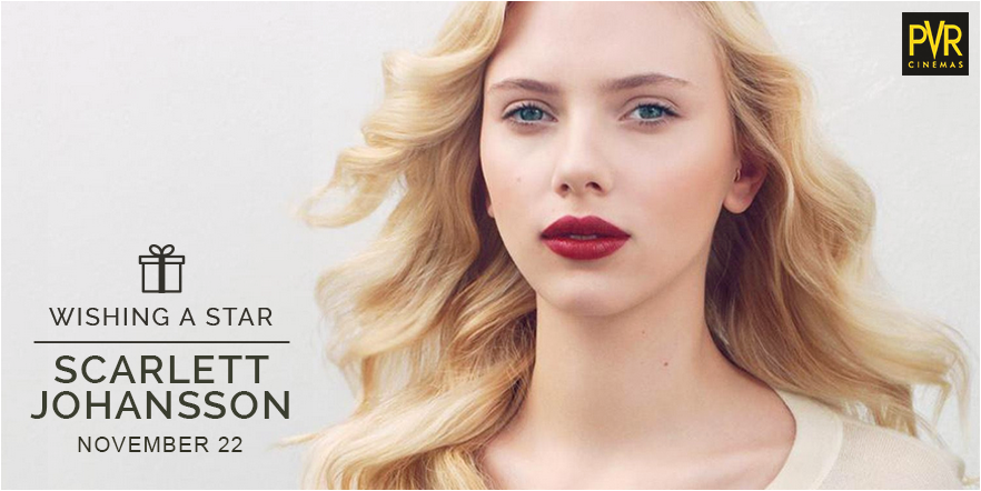 Actress, model and singer Scarlett Johansson turns 31 today. We wish her a very happy birthday.  