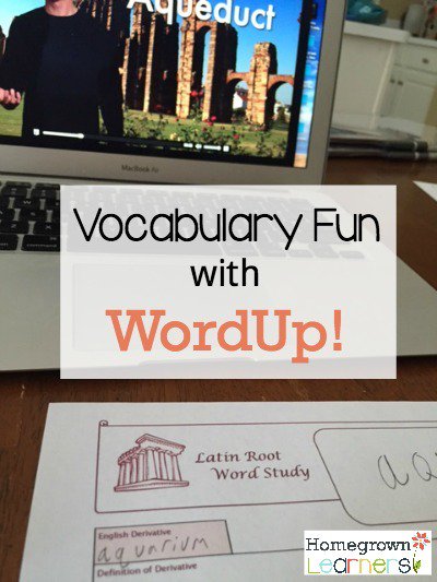 Studying Latin &amp; Greek roots is tons of fun in our #homeschool.  Thanks @compassclsrm   bit.ly/1eu5GhG