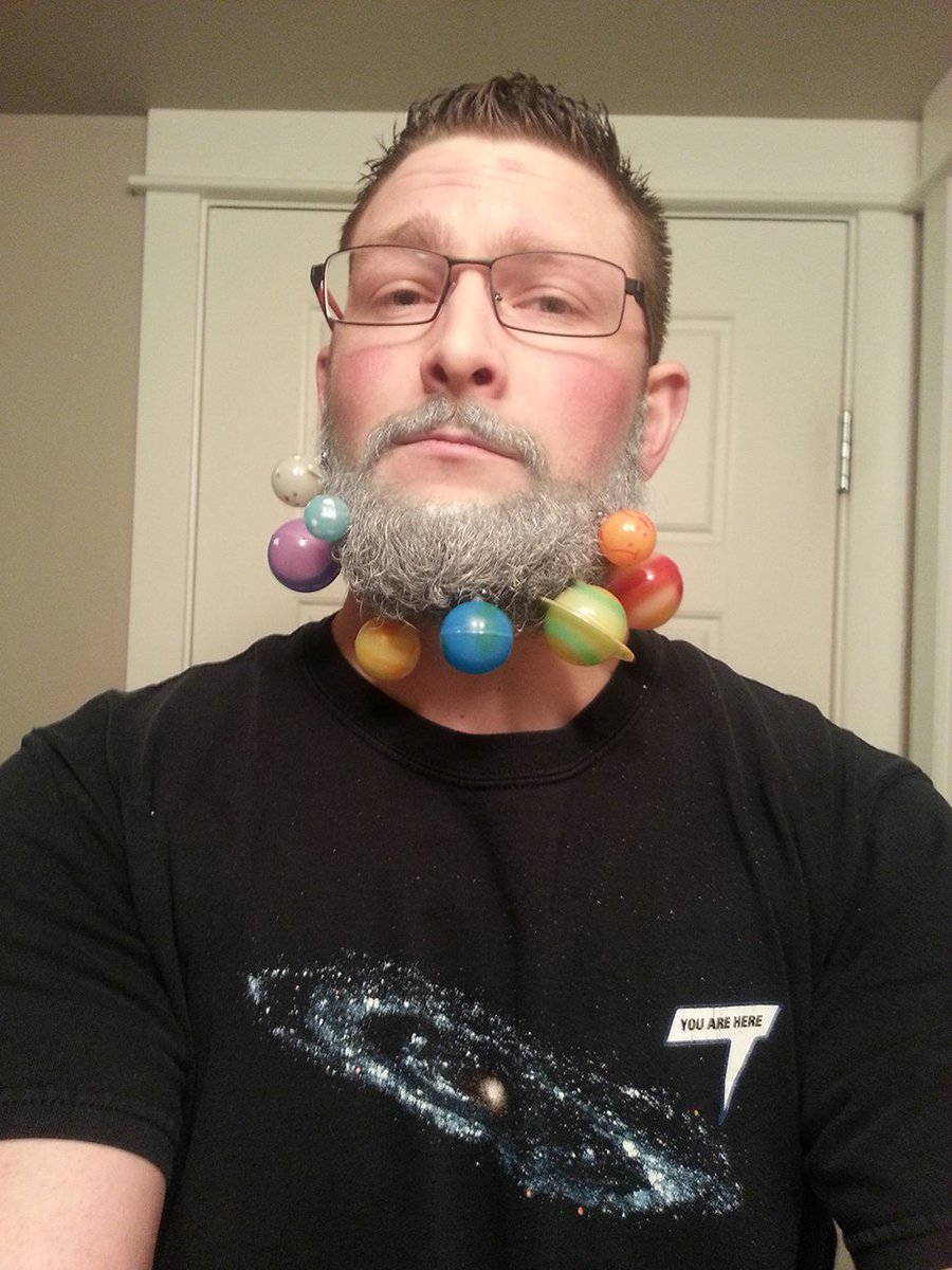 Hutchings3D's tweet photo. My #spacebeard is complete.  Grown for the KS, something fun to celebrate :D @INovaeStudios https://t.co/ed8nEDmtql https://t.co/EB1kxsKWWL