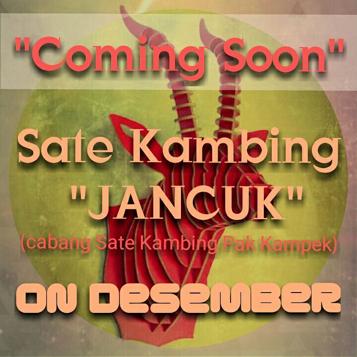 Anggit_Suseno's tweet image. mbah @Sudjiwotedjo iki aku buka Sate Kambing JANCUK :D. kapan-kapan mampir jajan sini mbah neng sukoharjo.