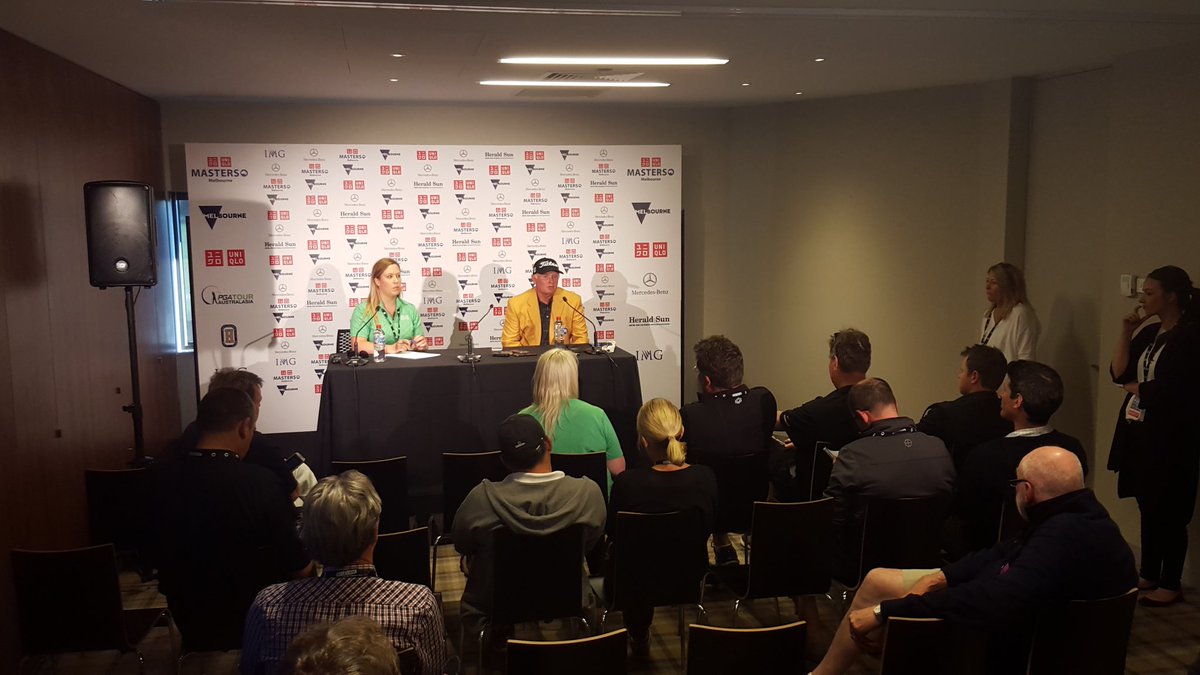 #PeterSenior in press conference: "it's just amazing" #AusMasters15