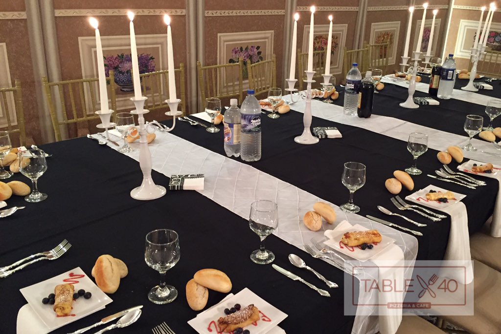 Table40Cafe's tweet photo. Another Happy Customer...
#Table_40 #Good #Food #Party #Partplanning #Night #ShavehBruches https://t.co/ioDhtUXQ1E