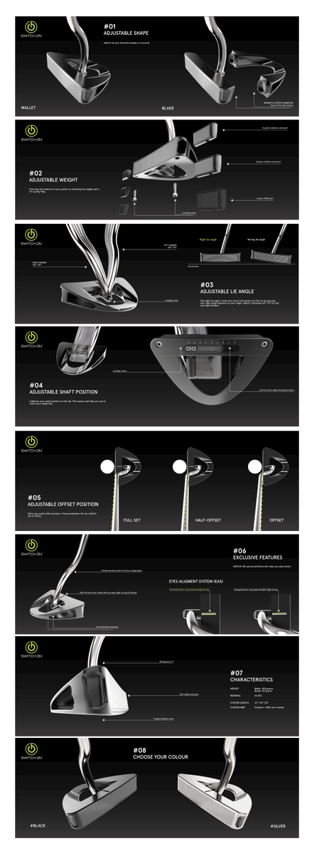 switchon_golf's tweet photo. @KiwiGolfUpdate @lovegolfnz @nzgolf
Here the new #adjustableputter #switchonS1
Would be glad to be followed by you ! https://t.co/i0eAmWDEu8