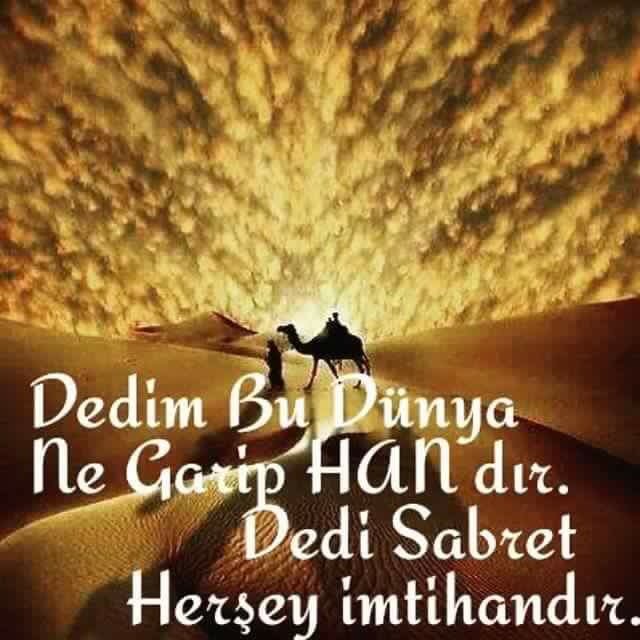 aysetrbsr's tweet image. #DEDİM BU DÜNYA...

#NE GARİP HANDIR...

#DEDİ SABRET...

#HEPSİ İMTİHANDIR...!!!