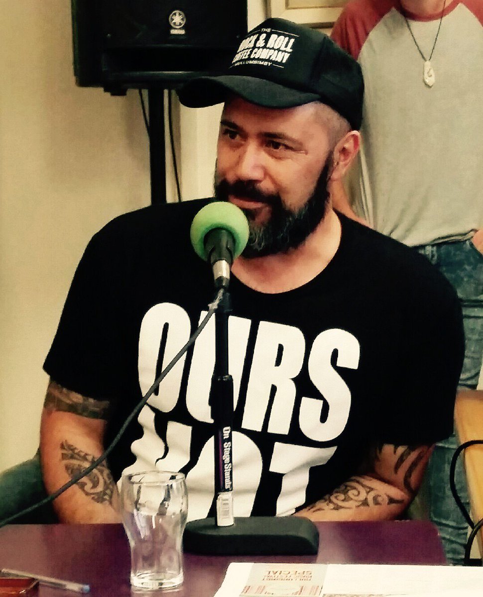 Rio Hemopo from <a href="/Trinityroots/">Trinity Roots</a> has dropped in to chat LIVE from <a href="/mullumfestival/">MullumMusicFestival</a> #Mullum