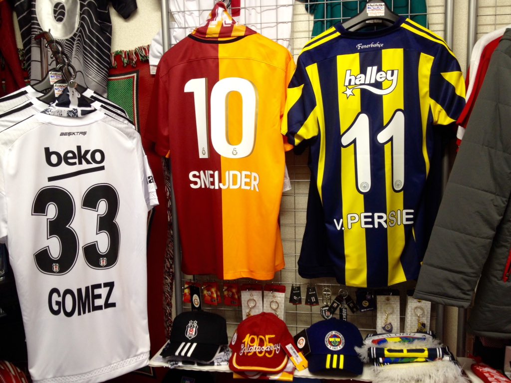 サッカーショップfcfa 実店舗open 営業時間 11時 18時 公式サイトopen Twitter પર トルコリーグユニフォーム入荷 トルコよりガラタサライ ペジクタシュ フェネルバフチェのユニフォーム グッズが入荷しました もちろん日本未発売 しかも