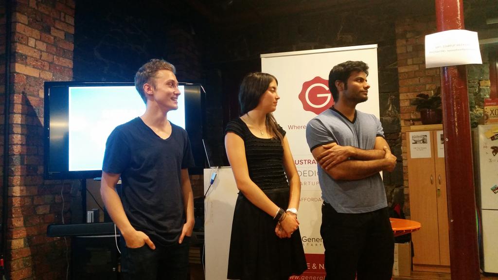 SWMelb's tweet photo. Congratulations to the winners of startup weekend 2015 "sh*t happens" @MishManners #SWmelb15 https://t.co/IuqS8lVo7s
