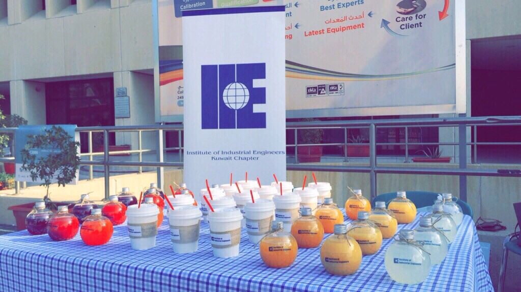 SEP_ku's tweet photo. Whether you need a refreshing drink or a warming one; pass by our booth at 14 Kh entrance!

#IIE_Kuwait https://t.co/VmiLvchWiP