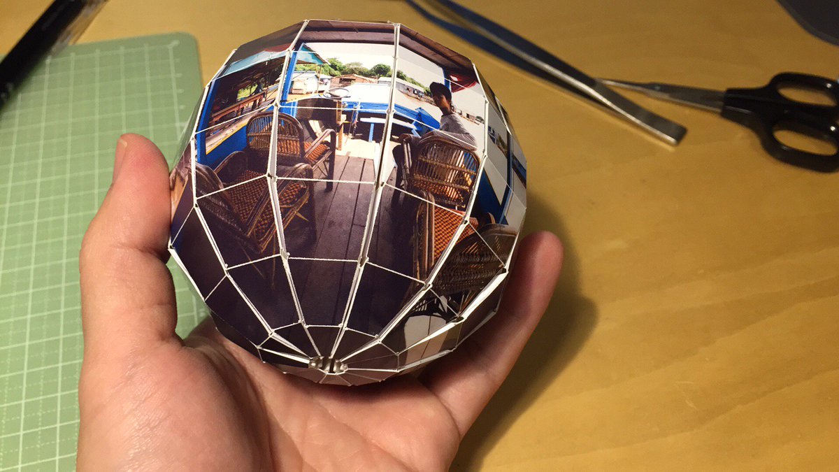 橋本典久 Twitterissa 糊が不要のパノラマボールのペーパークラフト作った 展開図だけでも公開しようかな T Co Kfrxhcqwxi 橋本典久 Twitterissa 糊が不要のパノラマボールのペーパークラフト作った 展開図だけでも公開しようかな T Co Kfrxhcqwxi