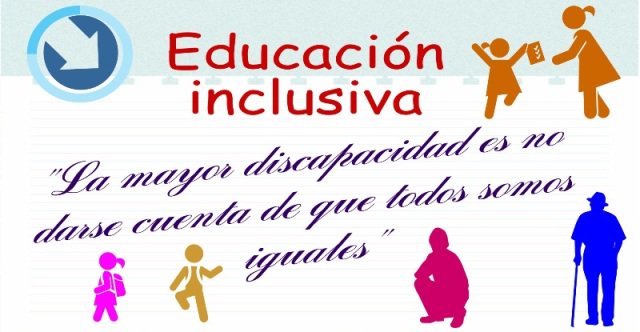 Una #Pedagogía Inclusiva para una Educación #inclusiva  La inclusión es más que un principio, se trata de un derecho