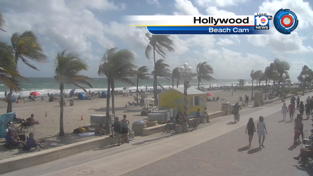 BEACH DAY - Mostly sunny skies have people flocking to the shore just be cautious of high rip currents. Enjoy! https://t.co/JSH01nMpGm