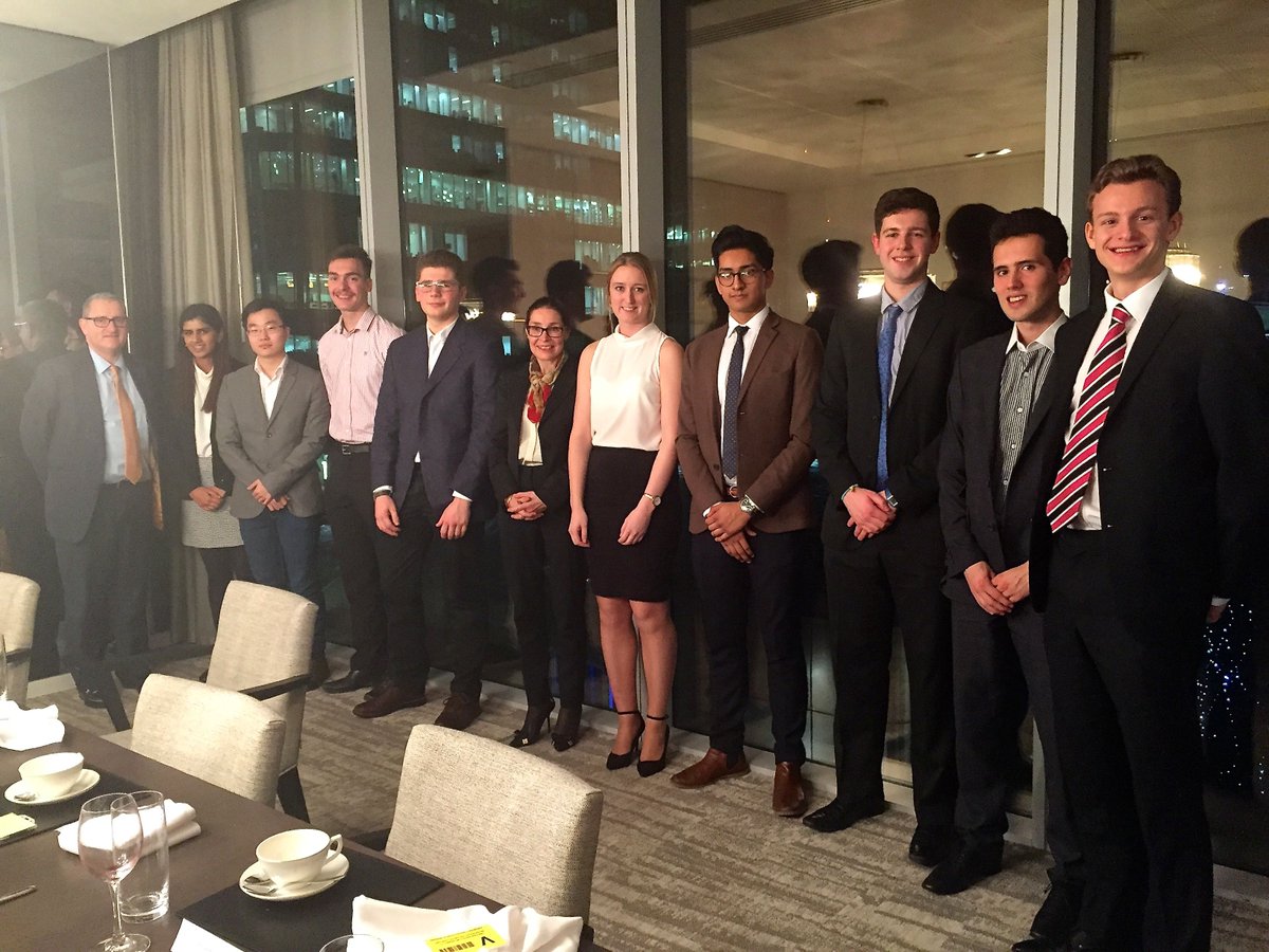 UCLHistorySoc's tweet photo. We had a great time at our networking dinner with Clifford Chance on Friday evening! @CCGradsUK #10UpperBankStreet https://t.co/ebyg9I9OPP