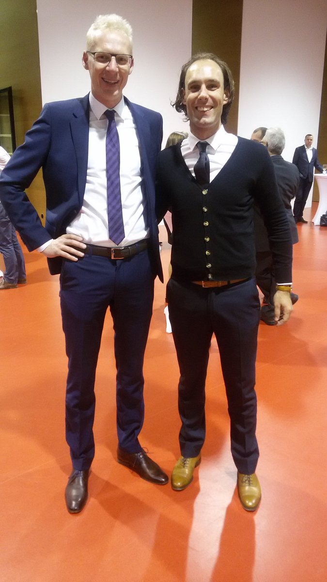 With one of my best friends <a href="/st_kozubek/">Stanislav Kozubek</a> . Photo two years apart. World champ Florence and now managers with ties😂