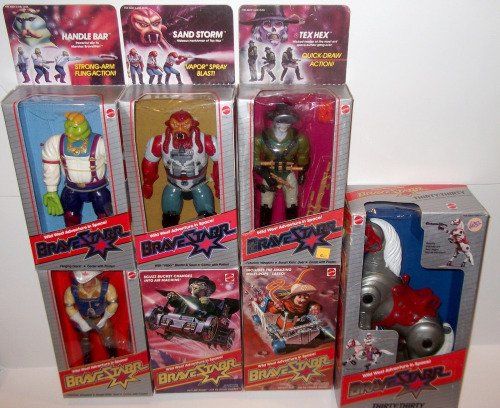 Killer Toys on X: Mattel #BraveStarr action figures   / X