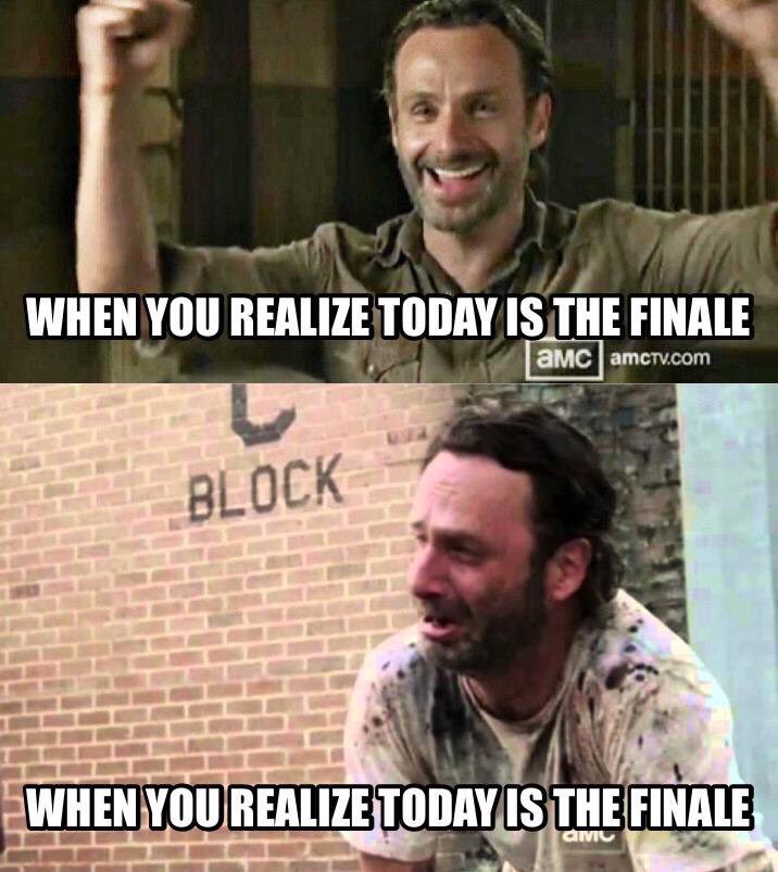 I don’t know how to feel about this… #TheWalkingDead