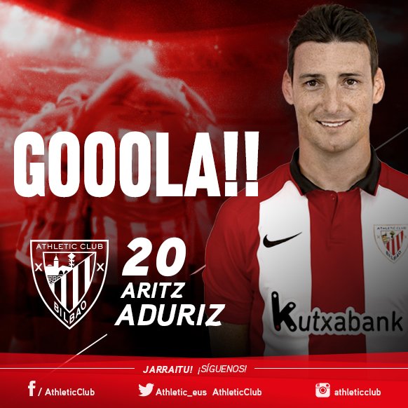 LuisTrincado's tweet photo. BAKALAO! BAKALAO! BAKALAO!!!! RT "@AthleticClub: Rayo Vallecano 0-3 Athletic Club (Aduriz) #athlive #RVMvATH https://t.co/rhqCzkG72F"