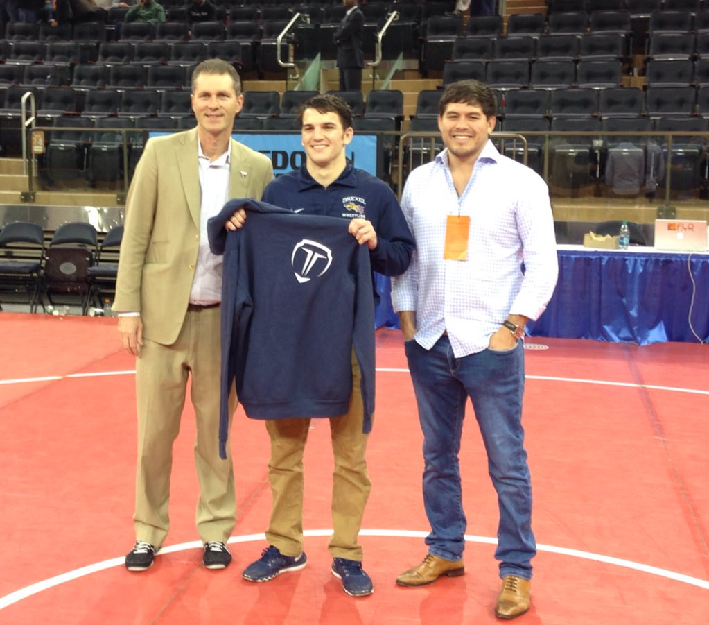 Congrats to <a href="/Cimat4/">Matt Cimato</a> Matt Cimato for being awarded the Outstanding wrestler for the #GrappleattheGarden #BringtheHEAT