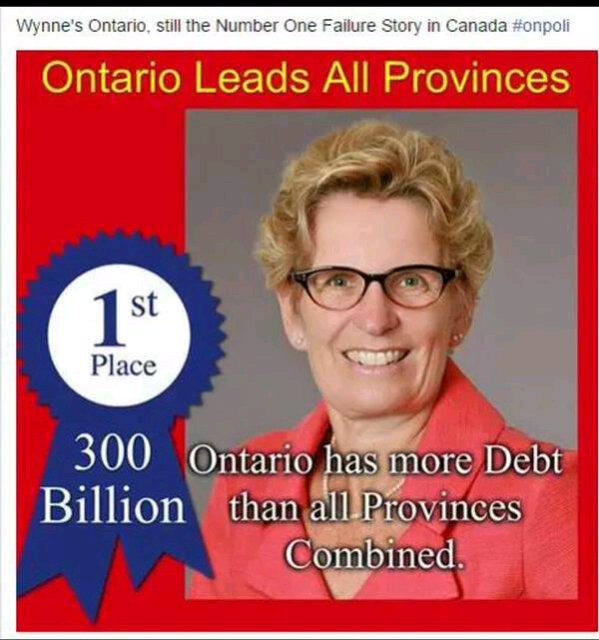 BudWitzke's tweet photo. @Kathleen_Wynne #CSOTA #climatechange #MissionAccomplished Worst premier ever #WynnebagOfShite https://t.co/kMseZkZnjz