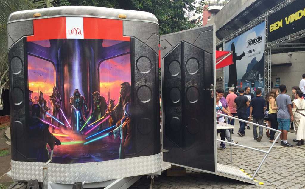 jediconbr's tweet photo. O #almanaquejedi está à venda na @EditoraLeya. Aparece lá #JediCon2015RJ https://t.co/Wz98Gxusqz