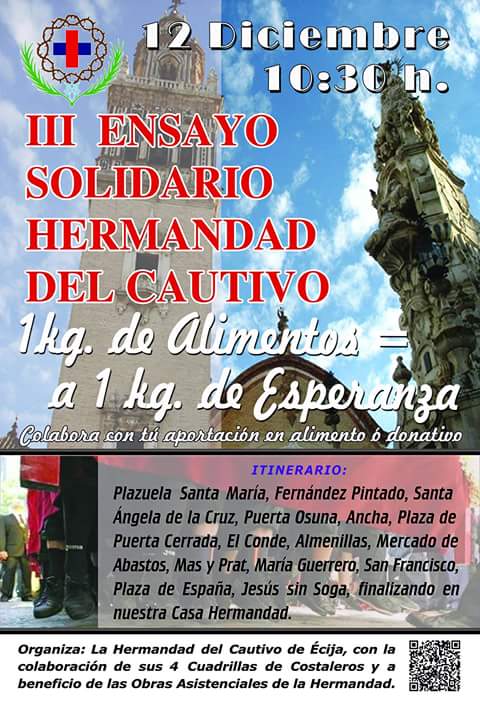 MiguelRabal66's tweet photo. El dia 12 de diciembre tiene que ser una fiesta para todos colabora y un kilo de alimento =una esparanza colabora https://t.co/5nKLTGyfr8