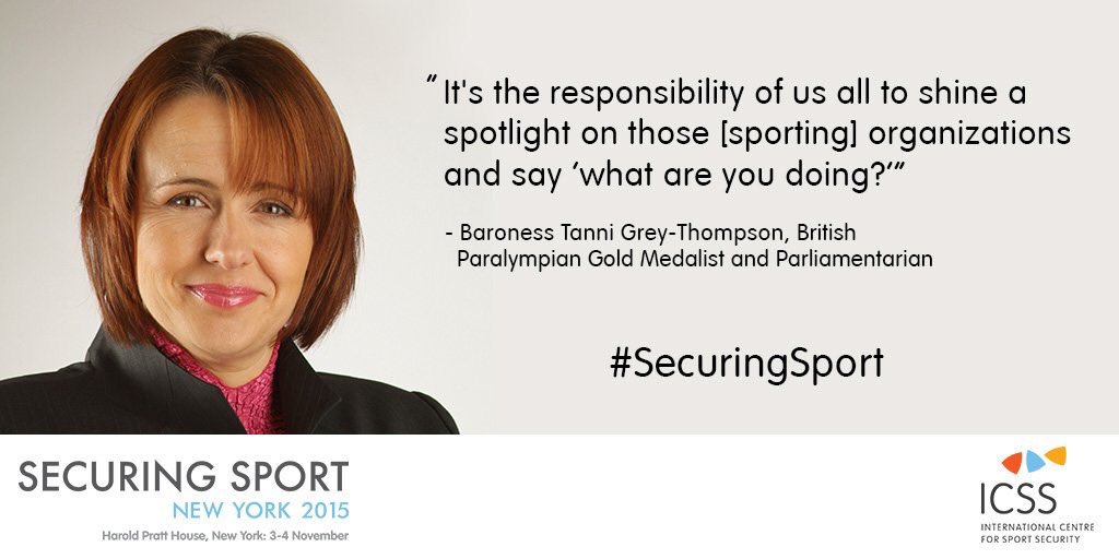tyfrancis's tweet photo. #SecuringSport top #quotes @Tanni_GT #British Paralympic champion & Parliamentarian #SportsWomen @savethedream https://t.co/5UDEyfvIb4