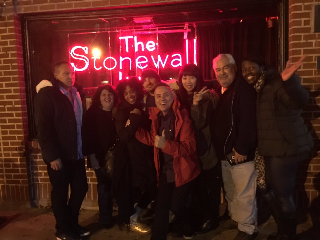 jonpop's tweet image. Where else on a Saturday Night in NY NY #TheStoneWall #GayNewYork