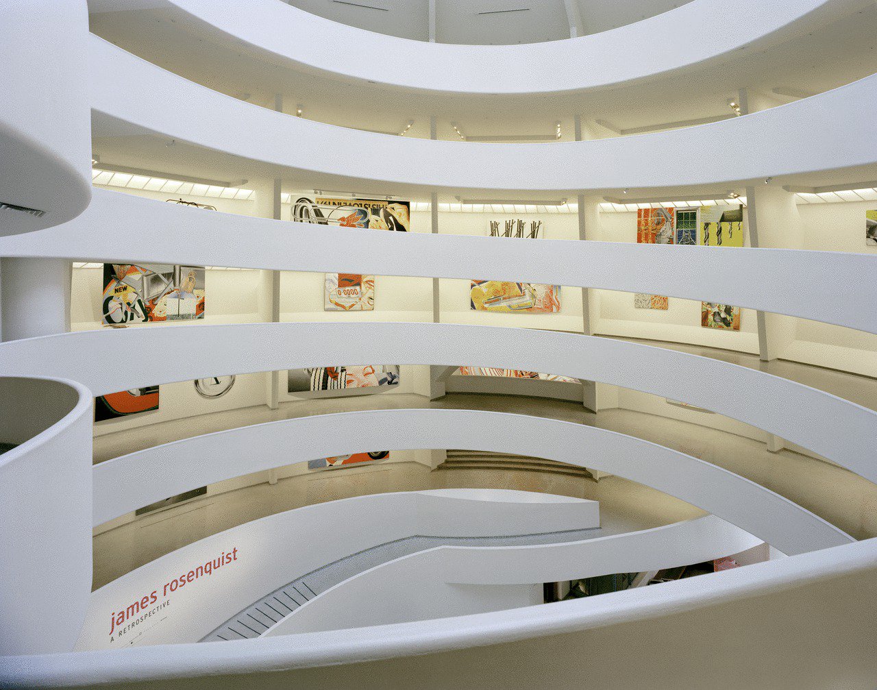 Happy birthday, James Rosenquist. From the artist\s 2003 retrospective at the Guggenheim:  