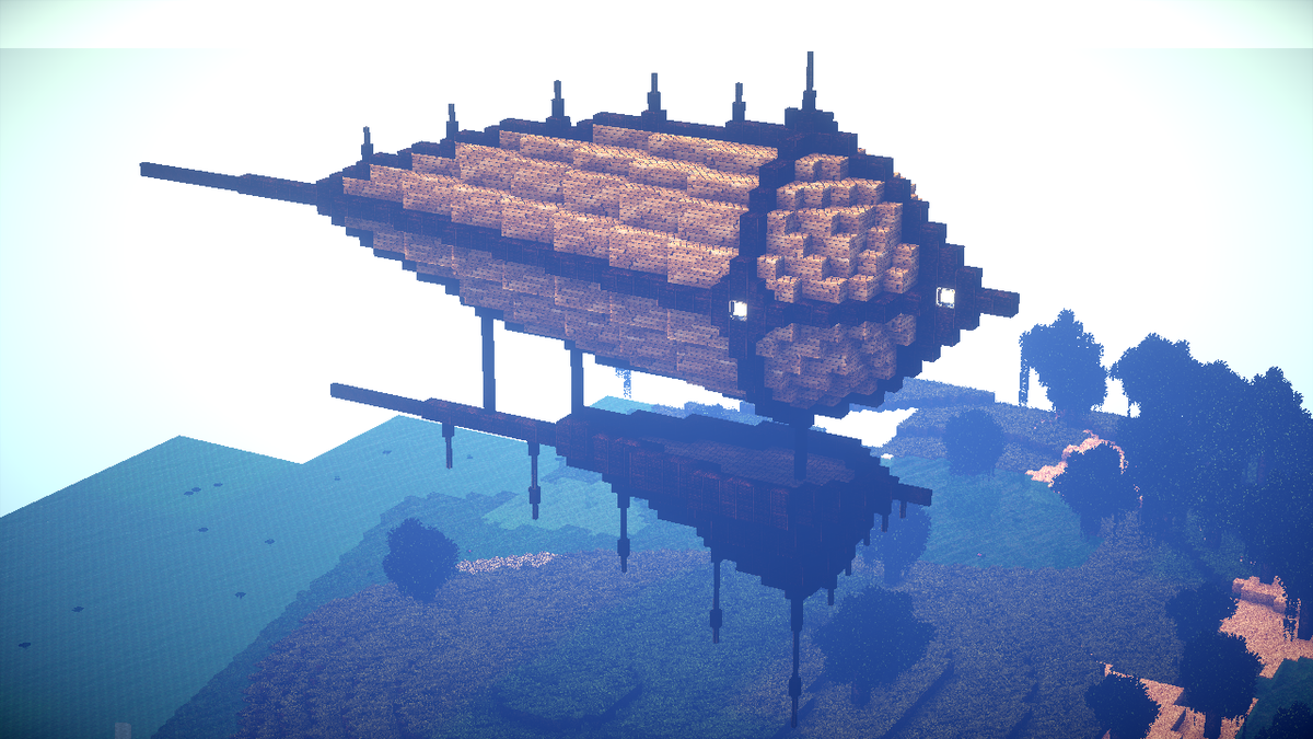 50 飛行船 マイクラ建築60分一本勝負 Togetter 50 飛行船 マイクラ建築60分一本勝負 Togetter