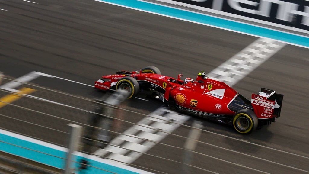 FansOfKR's tweet photo. #Kimi7 crosses line and he is 3rd! Good drive Iceman! Strong race! Grande @ScuderiaFerrari!

#AbuDhabiGP #redseason https://t.co/nLKANI5evZ