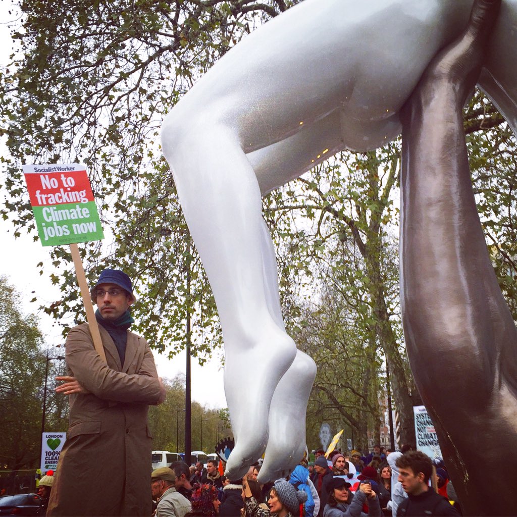 JoeMcGorty's tweet photo. #ClimateMarch https://t.co/2uHS7CiDA0