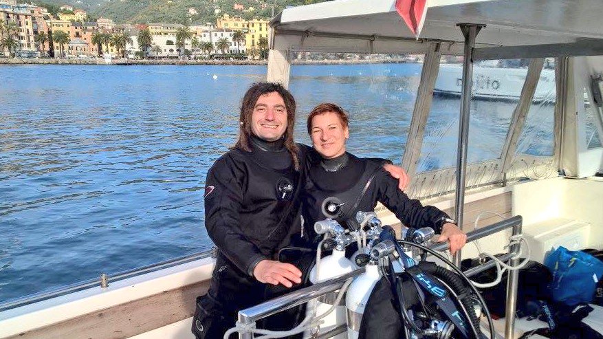 jas_it's tweet photo. Immersione tek con gli amici! Ed é una.bella domenica! #abyssdiving #rapallo #ampportofino #scubadiving https://t.co/xNcc6WdgZN