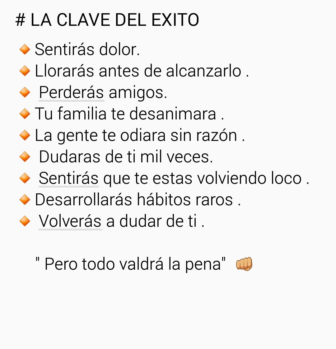TweetyTaibi's tweet photo. #BuenDia #LaClaveDelExito https://t.co/hmDSACcXHr