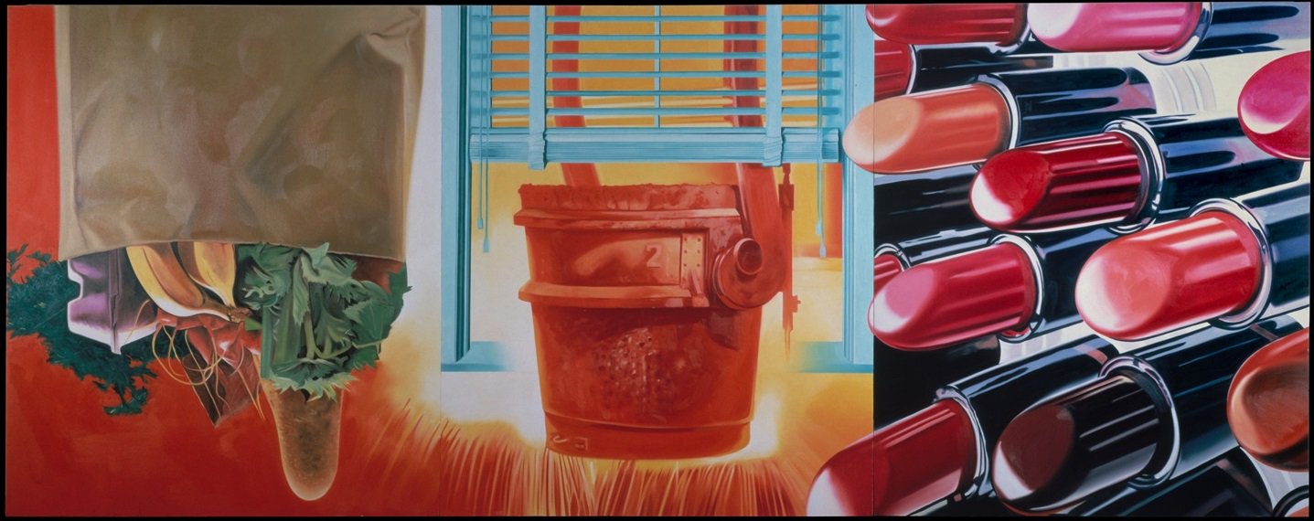Metmuseum: Happy birthday to James Rosenquist. Enjoy House of Fire on view in gallery 925. 