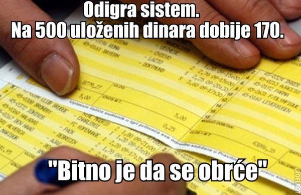 stasa_carica's tweet photo. Bitno je kladiti se. :) #kolo #srece #se #okrece https://t.co/aclE55hr6t
