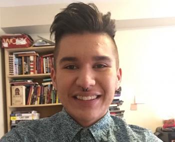 rabbleca's tweet photo. Billy-Ray Belcourt's message to the media: "I am more than just violence" https://t.co/67oDaiooT9 https://t.co/1S9MFqnRxG
