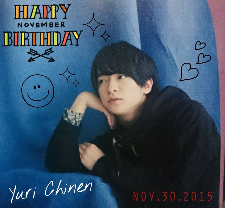   HaPpY 22nd BiRtHdAy     Yuri Chinen   \\(*Ü*)/     ° ·  :*  