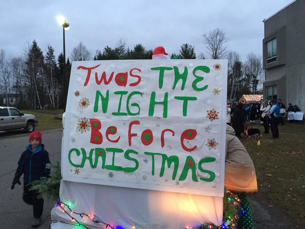 EEOSSecurity's tweet image. EEOS's theme was Twas the night before Christmas. #fredericton #christmas